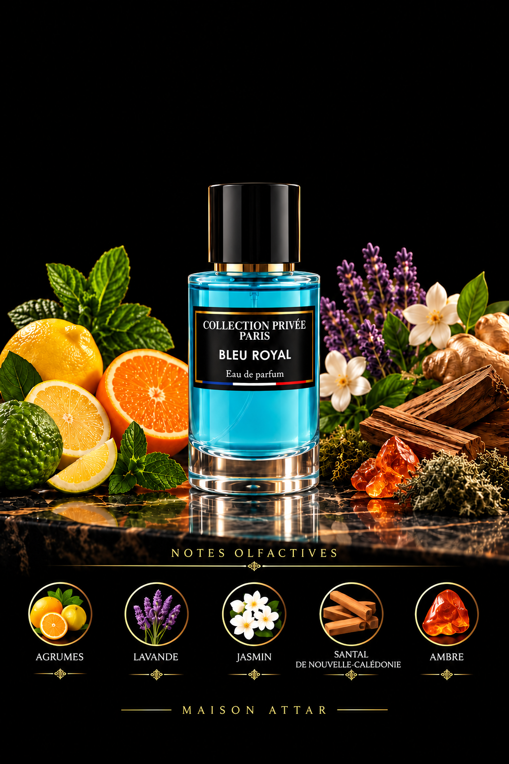 Bleu Royal — flacon de parfum
