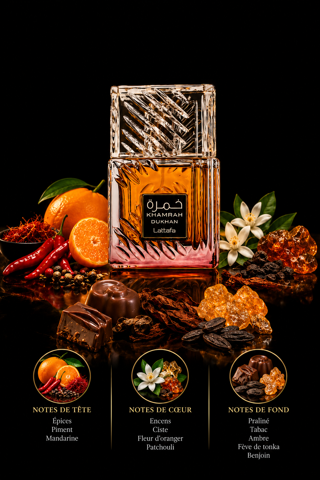 Khamrah Dukhan — flacon de parfum