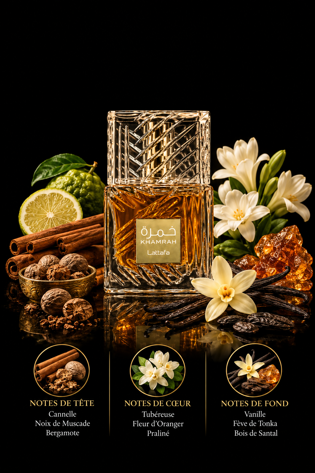 Khamrah — flacon de parfum