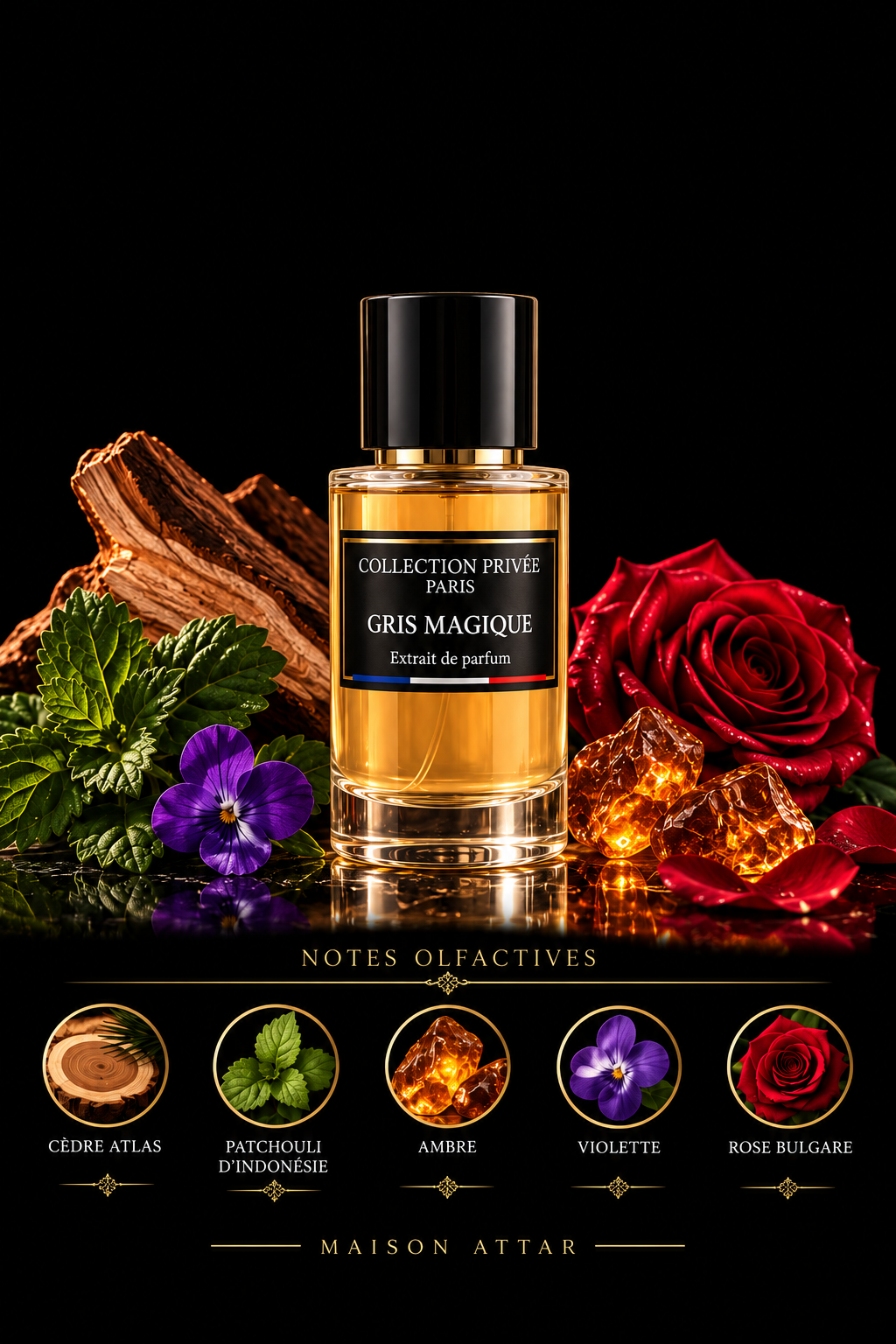 Gris Magique — flacon de parfum